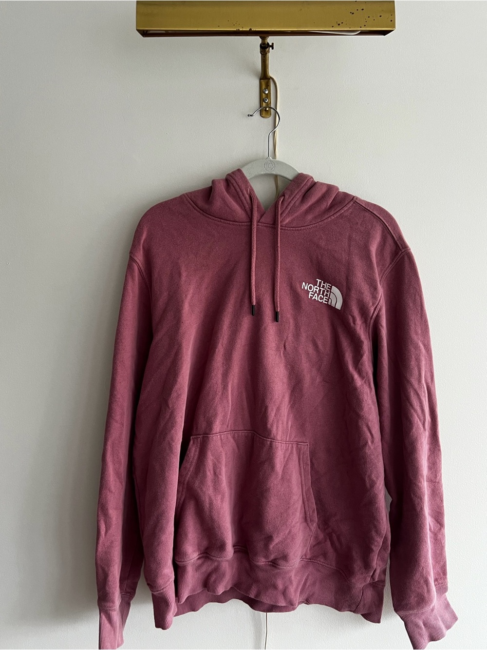 The North Face Men's Crewneck Hoodie - Mauve Rose
